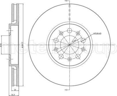 Fri.Tech. BD0468 - Bremžu diski www.autospares.lv