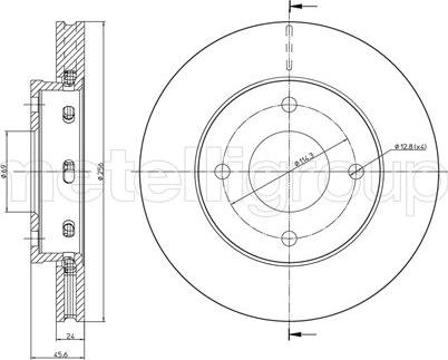 Fri.Tech. BD0419 - Bremžu diski www.autospares.lv