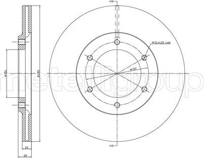 Fri.Tech. BD0432 - Bremžu diski www.autospares.lv