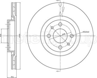 Fri.Tech. BD0546 - Bremžu diski autospares.lv