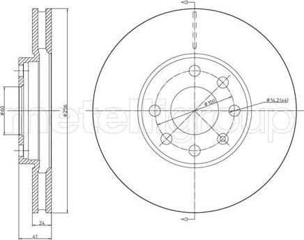 Fri.Tech. BD0528 - Bremžu diski autospares.lv