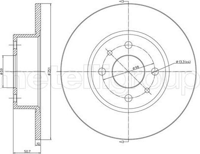 Fri.Tech. BD0647 - Bremžu diski www.autospares.lv