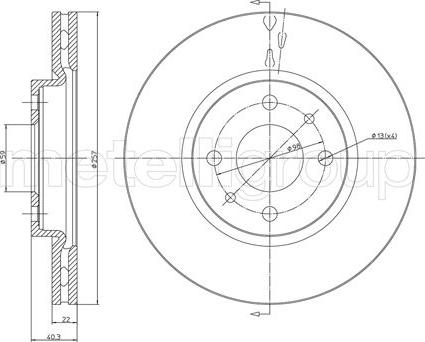 Fri.Tech. BD0679 - Bremžu diski www.autospares.lv