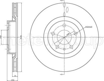 Fri.Tech. BD0670 - Bremžu diski autospares.lv