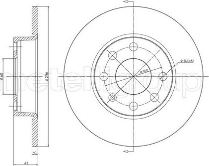 Fri.Tech. BD0008 - Bremžu diski www.autospares.lv