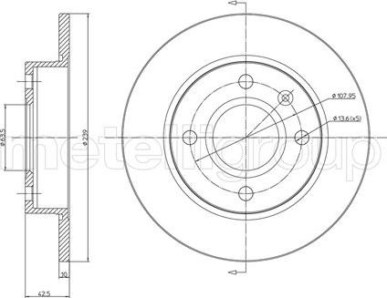 Fri.Tech. BD0011 - Bremžu diski www.autospares.lv