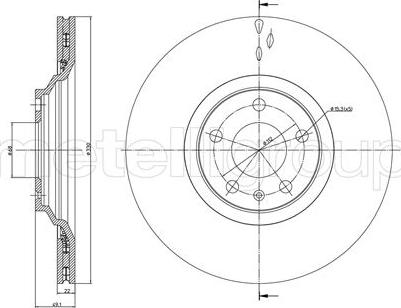 Fri.Tech. BD0072 - Bremžu diski www.autospares.lv