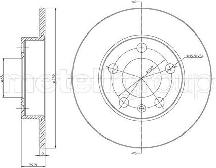 Fri.Tech. BD0149 - Bremžu diski www.autospares.lv