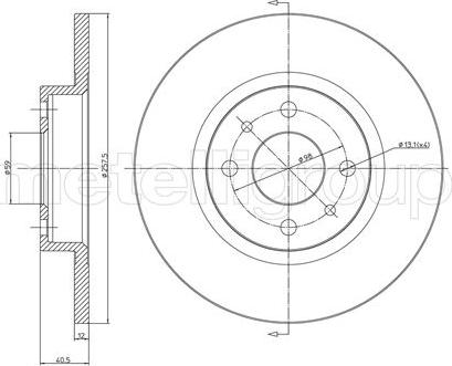 Fri.Tech. BD0171 - Bremžu diski www.autospares.lv