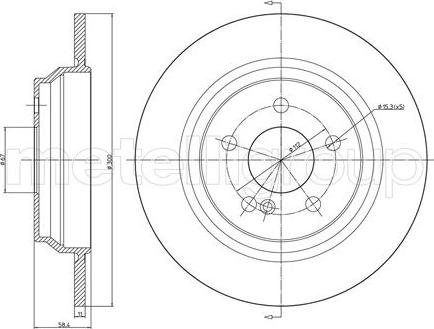 Fri.Tech. BD0857 - Bremžu diski www.autospares.lv