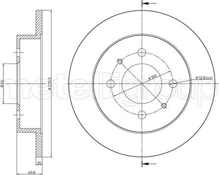 Fri.Tech. BD0365 - Bremžu diski www.autospares.lv