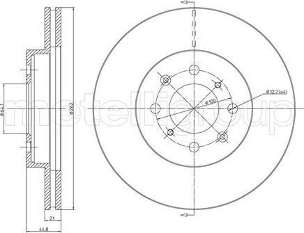 Fri.Tech. BD0300 - Bremžu diski autospares.lv