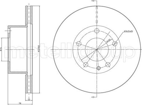 Fri.Tech. BD0245 - Bremžu diski www.autospares.lv