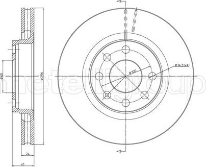 Fri.Tech. BD0239 - Bremžu diski www.autospares.lv