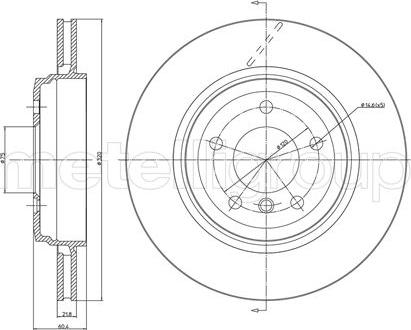 Fri.Tech. BD0741 - Bremžu diski www.autospares.lv