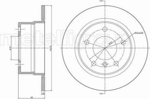 Fri.Tech. BD0762 - Bremžu diski www.autospares.lv