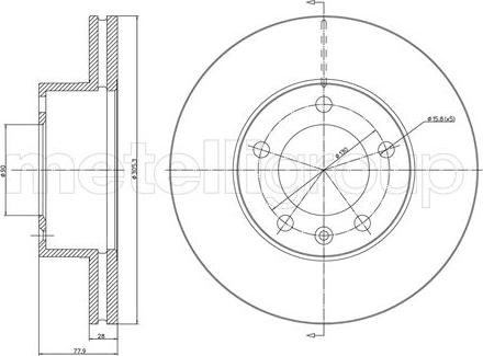 Fri.Tech. BD0736 - Bremžu diski www.autospares.lv