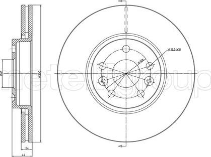 Fri.Tech. BD1461 - Bremžu diski www.autospares.lv