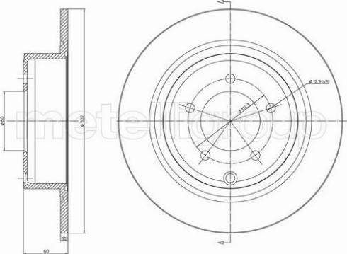 Fri.Tech. BD1412 - Bremžu diski www.autospares.lv