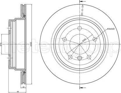 Fri.Tech. BD1517 - Bremžu diski autospares.lv