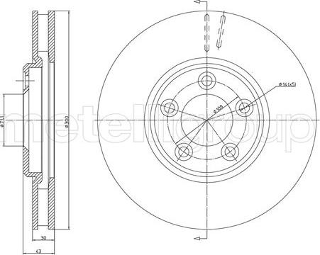 Fri.Tech. BD1621 - Bremžu diski www.autospares.lv