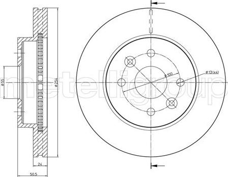 Fri.Tech. BD1030 - Bremžu diski www.autospares.lv