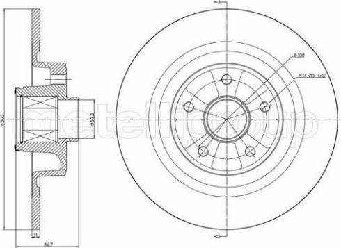 Fri.Tech. BD1142 - Bremžu diski www.autospares.lv