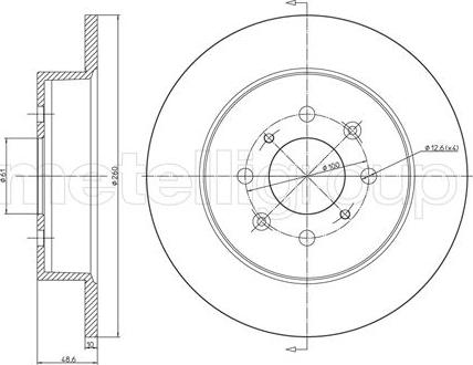 ABE C44020ABE - Bremžu diski www.autospares.lv