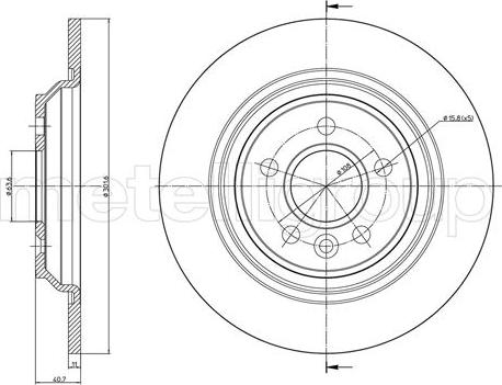 Fri.Tech. BD1186 - Bremžu diski www.autospares.lv