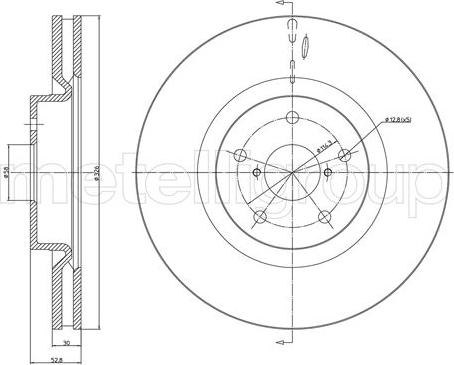 Fri.Tech. BD1242 - Bremžu diski www.autospares.lv