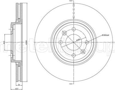 Fri.Tech. BD1207 - Bremžu diski www.autospares.lv