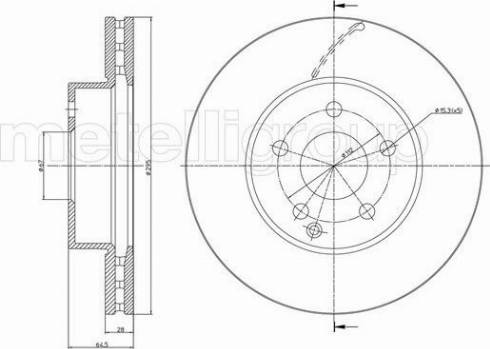 Fri.Tech. BD1234 - Bremžu diski www.autospares.lv