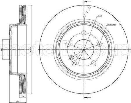 Fri.Tech. BD1233 - Bremžu diski www.autospares.lv