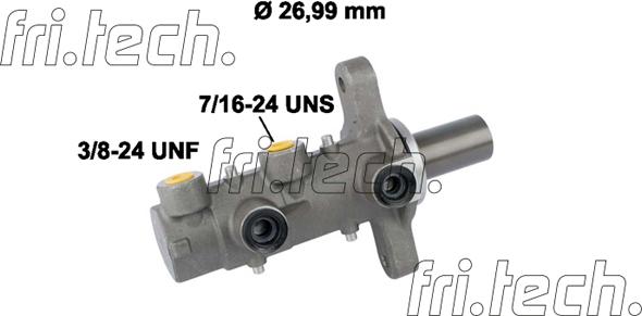 Fri.Tech. PF939 - Главный тормозной цилиндр www.autospares.lv