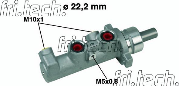 Fri.Tech. PF540 - Galvenais bremžu cilindrs www.autospares.lv