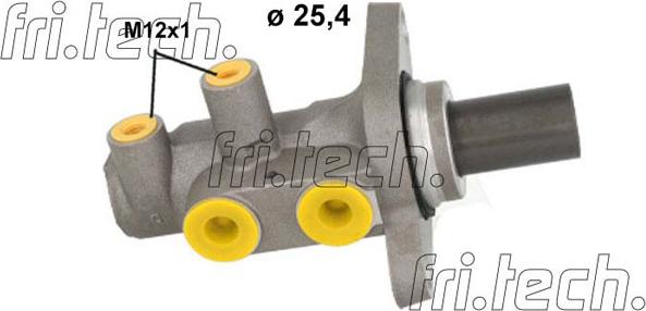 Fri.Tech. PF1176 - Galvenais bremžu cilindrs www.autospares.lv