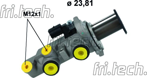 Fri.Tech. PF1250 - Galvenais bremžu cilindrs www.autospares.lv