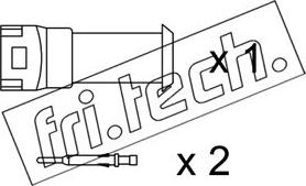 Fri.Tech. SU.077K - Indikators, Bremžu uzliku nodilums www.autospares.lv