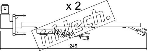 Fri.Tech. SU.183K - Indikators, Bremžu uzliku nodilums www.autospares.lv