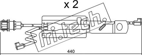 Fri.Tech. SU.179K - Indikators, Bremžu uzliku nodilums www.autospares.lv