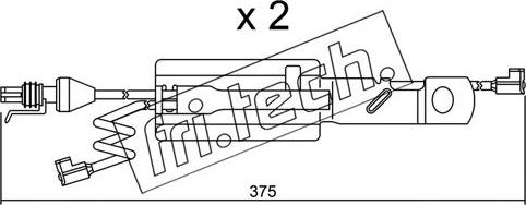 Fri.Tech. SU.177K - Indikators, Bremžu uzliku nodilums www.autospares.lv