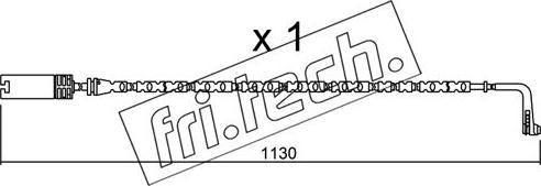 Fri.Tech. SU.300 - Indikators, Bremžu uzliku nodilums www.autospares.lv