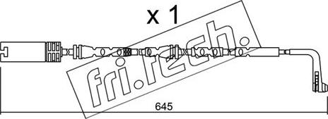 Fri.Tech. SU.297 - Indikators, Bremžu uzliku nodilums www.autospares.lv