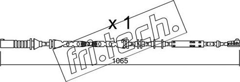 Fri.Tech. SU.276 - Indikators, Bremžu uzliku nodilums www.autospares.lv