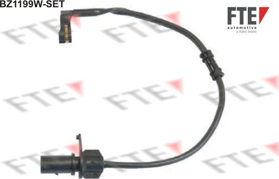 FTE BZ1199W-SET - Indikators, Bremžu uzliku nodilums www.autospares.lv