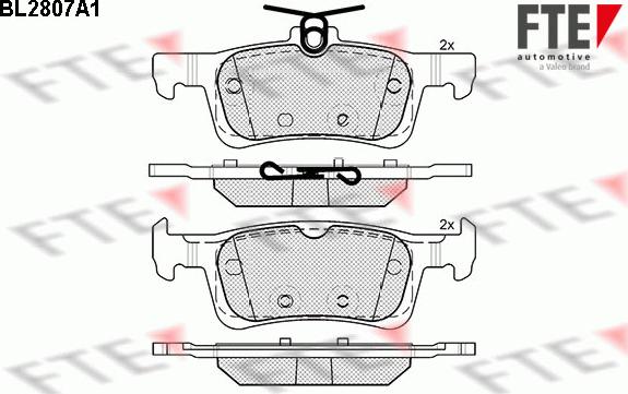 FTE 9010996 - Bremžu uzliku kompl., Disku bremzes www.autospares.lv