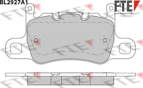 FTE 9011170 - Bremžu uzliku kompl., Disku bremzes www.autospares.lv