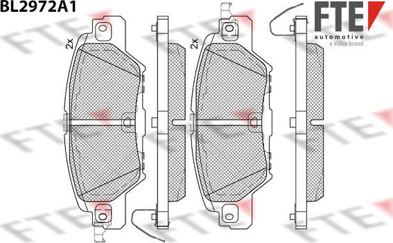 FTE 9011218 - Bremžu uzliku kompl., Disku bremzes www.autospares.lv