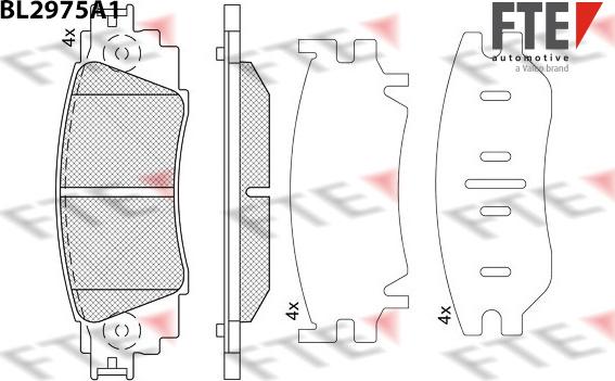 FTE 9011221 - Bremžu uzliku kompl., Disku bremzes www.autospares.lv