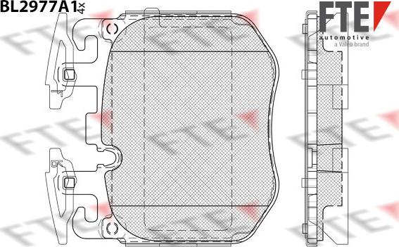 FTE 9011223 - Bremžu uzliku kompl., Disku bremzes www.autospares.lv